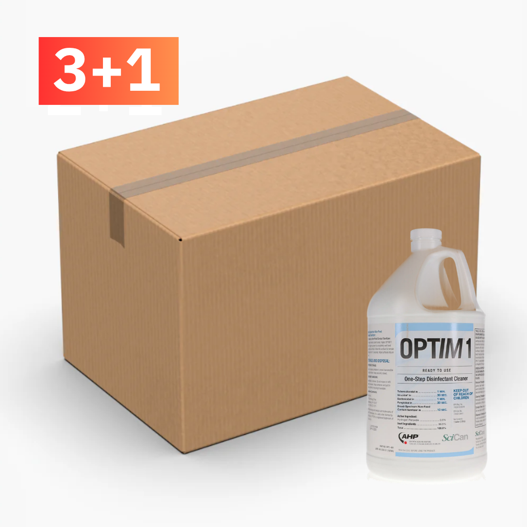 OPTIM 1 Disinfectant Liquid Unscented – 4L | 1-Min Contact Time Cleaner