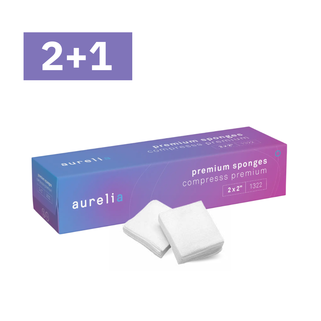 Aurelia Premium Sponges – 2″ × 2″ – 4-Ply, Non-Woven, Non-Sterile – 5000 Units