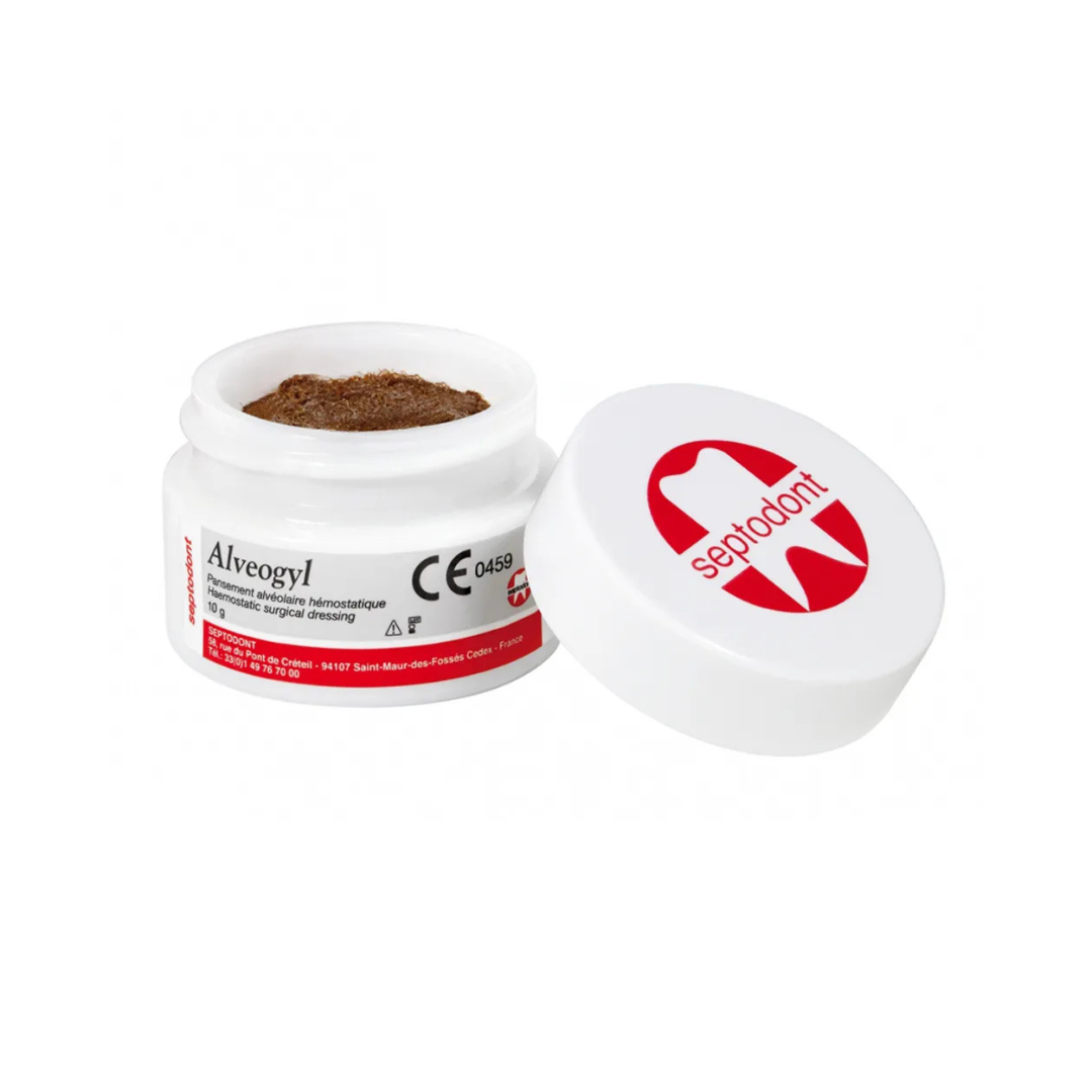 Cosmetic Dentistry Septodont Alveogyl, Dry Socket Paste , 10g Jar, 1/pk