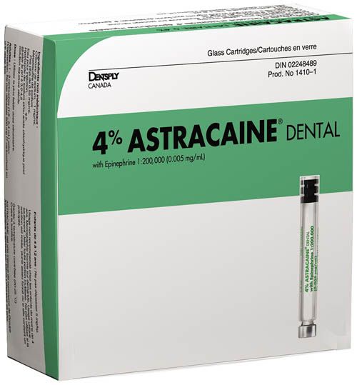 Astracaine 4% Forte 1:200:000