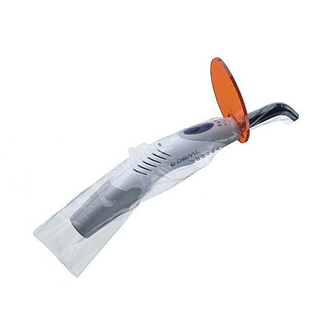 Curing Light Tip Sleeves 9-11mm Light Guide Disposable Dental Barrier Covers 200 Box