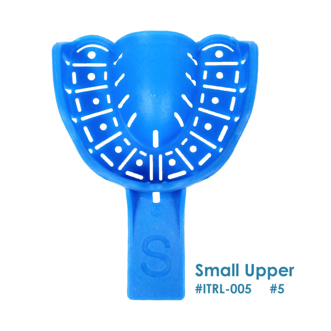 Impression trays with rim lock #005, 10/box, Small Upper