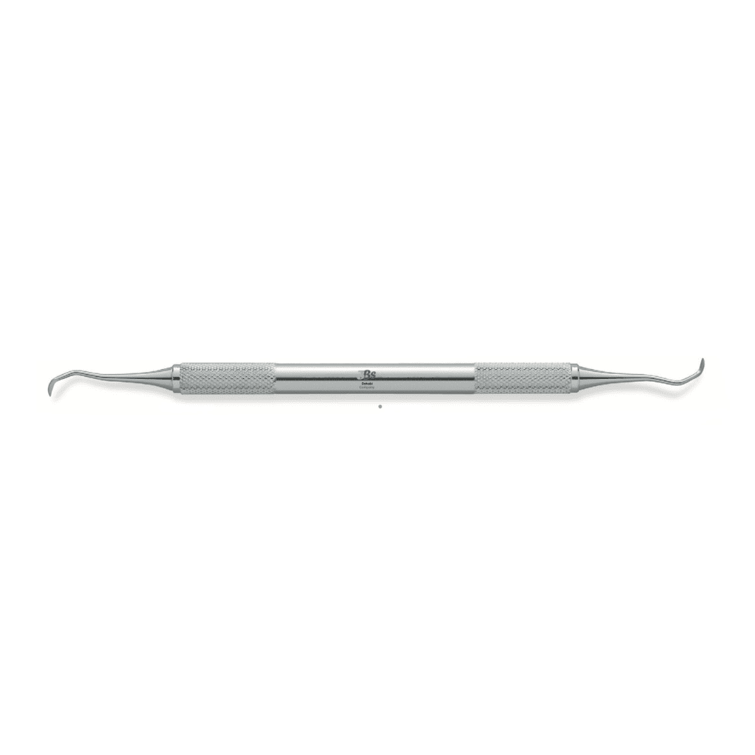 Jaquette Scaler 2S/3S stainless steel double-ended dental periodontal scaler for supragingival calculus removal.