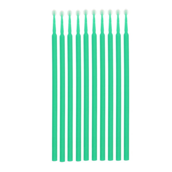 Micro-Brush Applicators 005 – 4″ Regular – Green – 100/Tube
