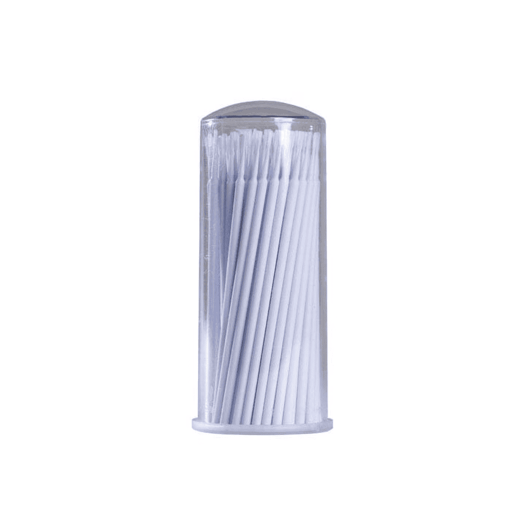 Dental Micro Applicators Superfine White 1.0mm 100 Tube