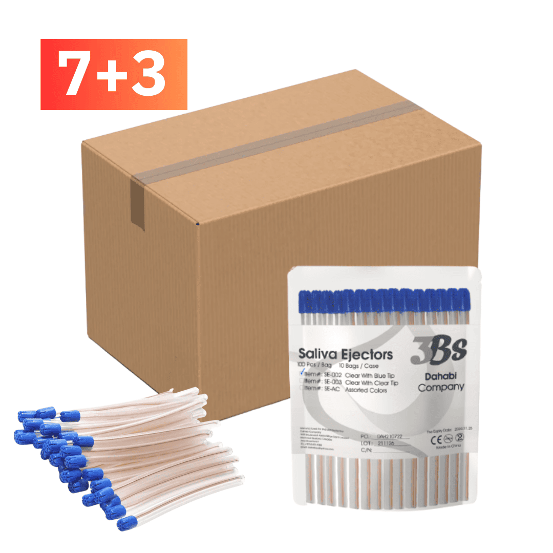 Dental suction tips Canada Low-volume suction saliva ejectors Dental evacuation full case