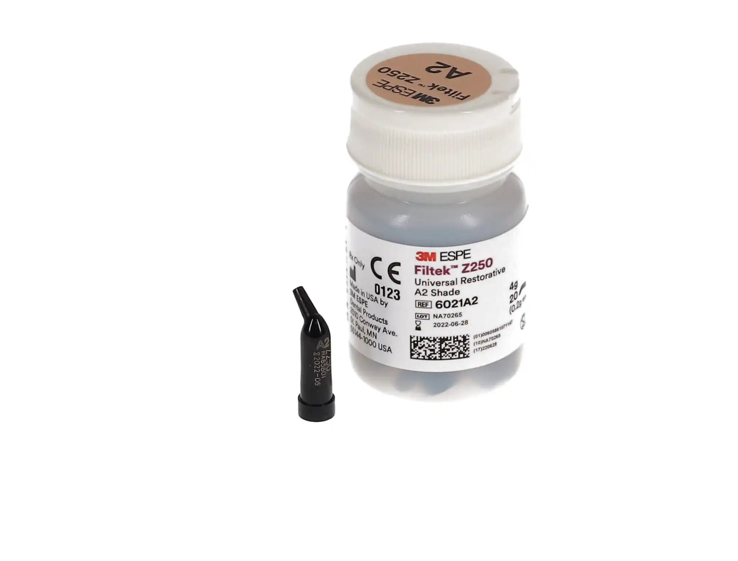 3M™ Filtek™ Z250 Universal Composite, 0.2 g Capsules – 20/Pack A2