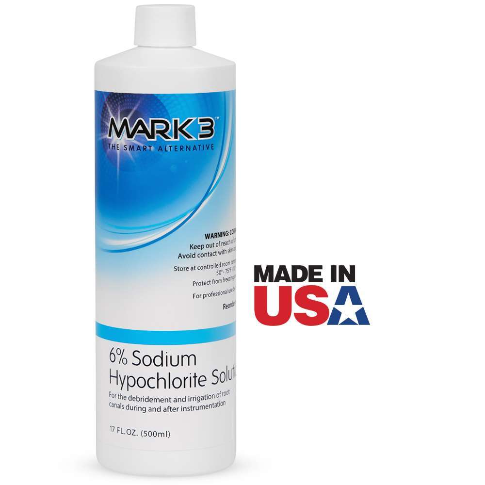 MARK3, Sodium Hypochlorite Solution 6% 17oz. Bottle