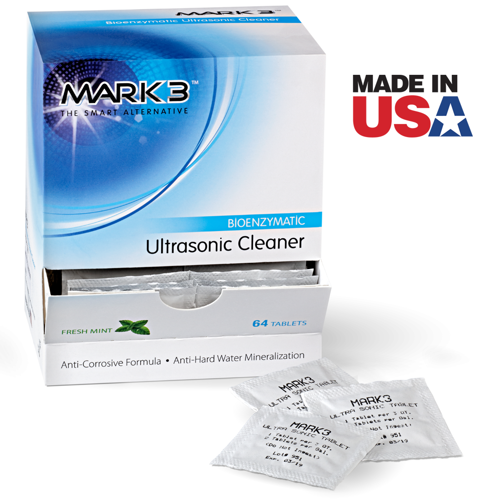 Ultrasonic Bio-Enyzmatic Tablets 64/bx. - MARK3