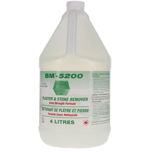 BM-5200 Plaster & Stone Remover – 4 L Bottle