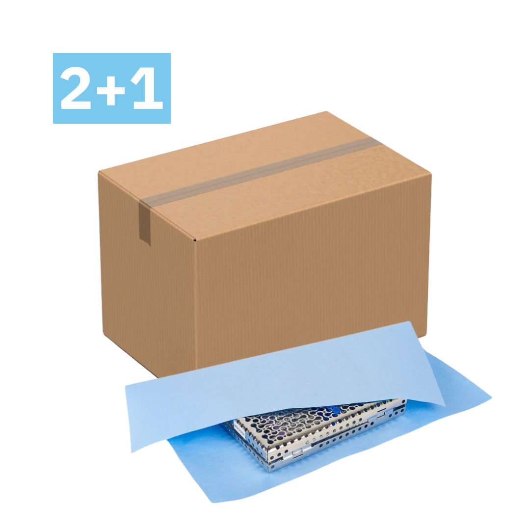 Aurelia CSR Sterilization Wraps | 20” x 20” | Natural Cellulose | 500/Case | Canada