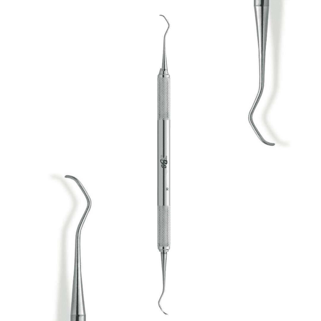 Columbia 13/14 universal curette double-ended stainless steel periodontal instrument