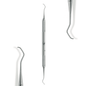 Columbia 13/14 universal curette double-ended stainless steel periodontal instrument