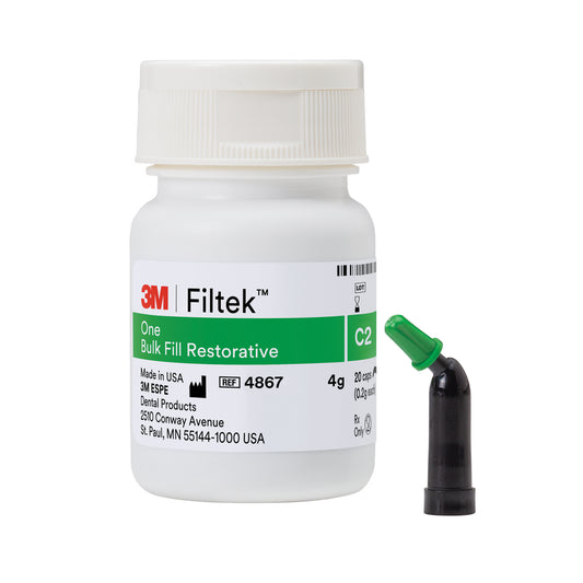 Filtek One Bulk Fill Restorative, 0.2g Capsules, 20/Pack
