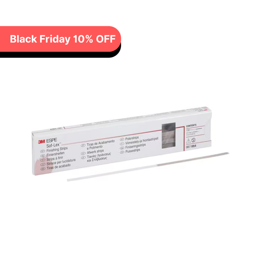 Box of 3M tape with a Black Friday discount label on a white background