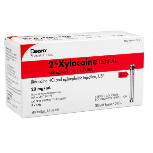 Xylocaine(Lidocaine) HCI 2% w/Epinephrine 1:100,000