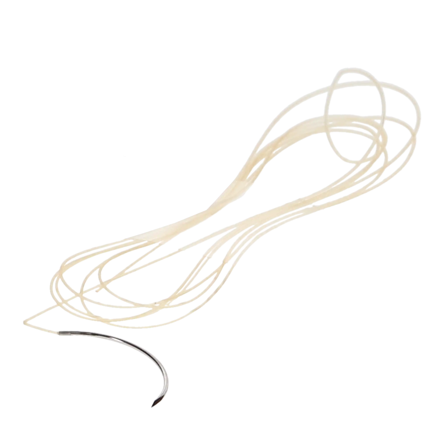 Fil de suture en catgut simple 5-0 avec aiguille C17 RC (12 mm, 3/8 de cercle), 45 cm, 12/boîte, 535B
