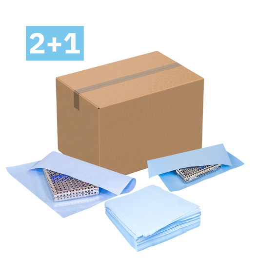 Aurelia CSR Sterilization Wraps | Natural Cellulose | All Sizes | Dental & Medical | Canada