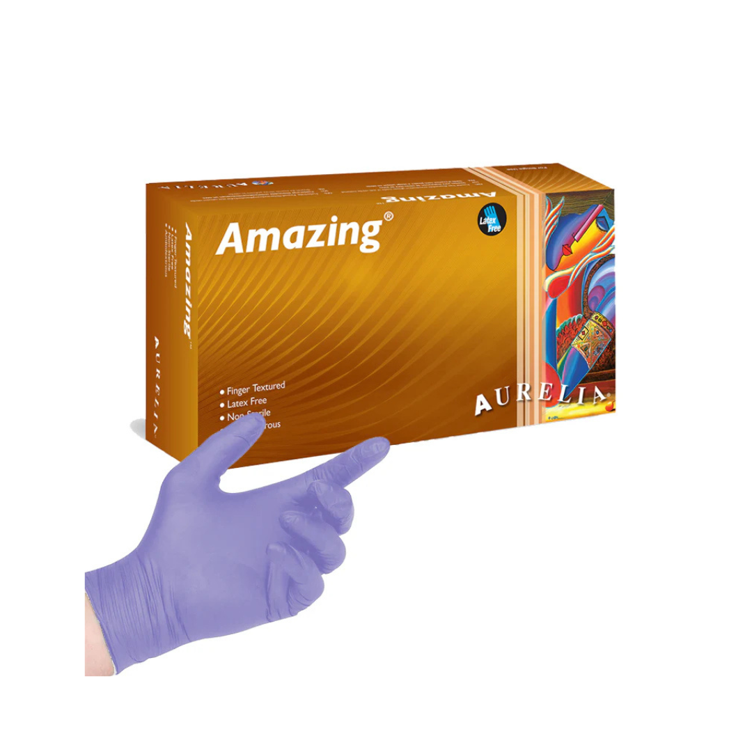 Buy Aurelia Amazing Nitrile Gloves Canada | Purple | 300/Box | Latex-Free