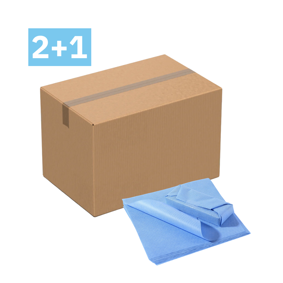 Aurelia CSR Sterilization Wraps | 15” x 15” | Natural Cellulose | 500/Case | Canada