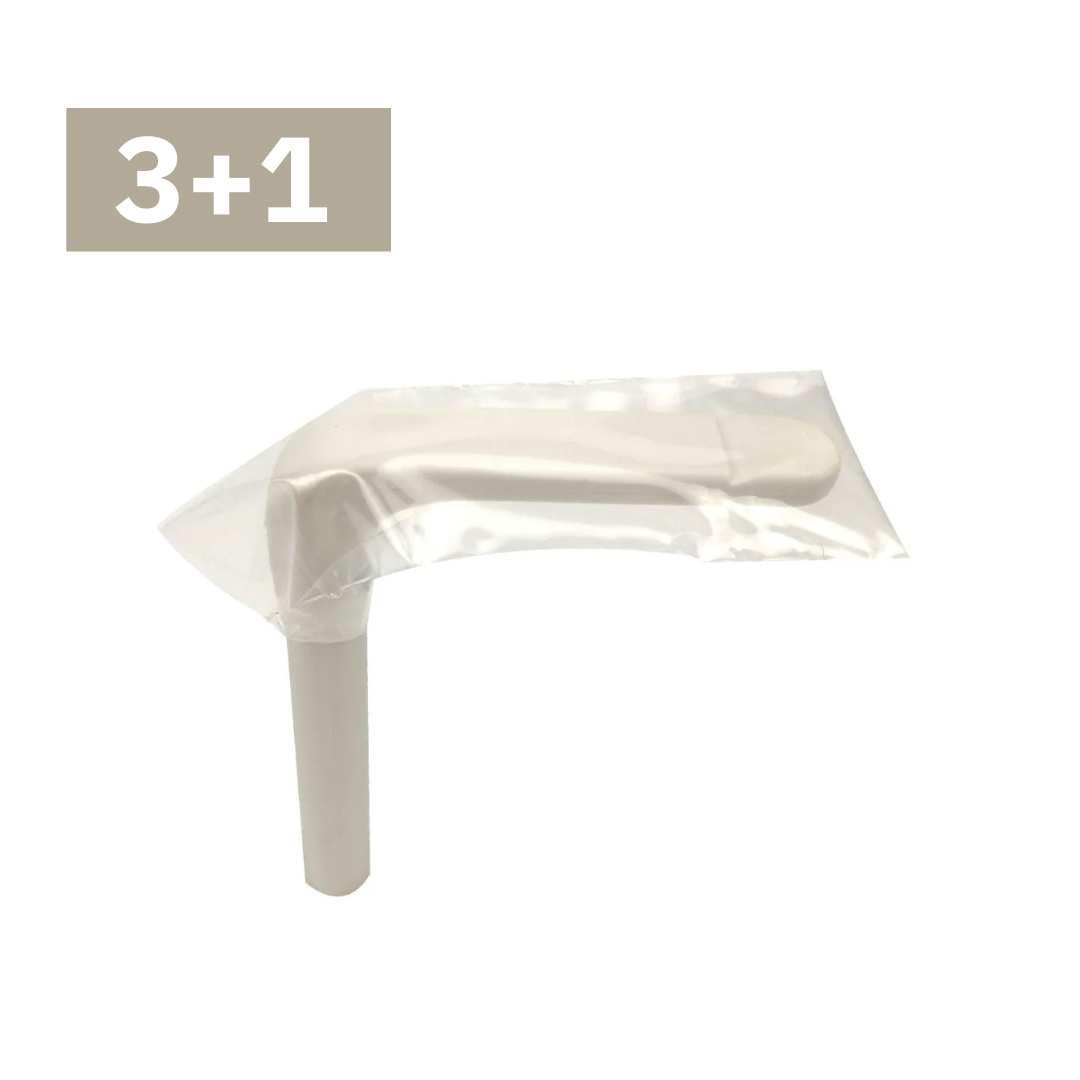 Disposable bite block covers for dental X-ray bite blocks – infection-control barrier sleeves
