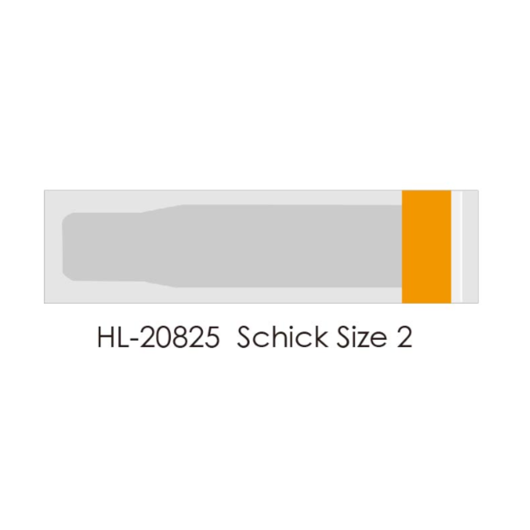 Digital X-Ray Sensor Sleeves for Schick® Size 2 – Disposable Barrier Covers (100/Box)