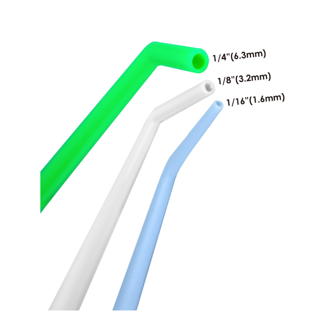 Dental surgical suction tips