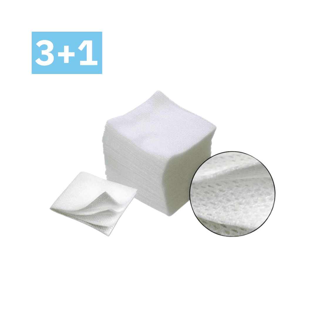 3BS Dahabi 2x2 non-woven gauze sponges 4-ply 5000 case 32g rayon polyester blend