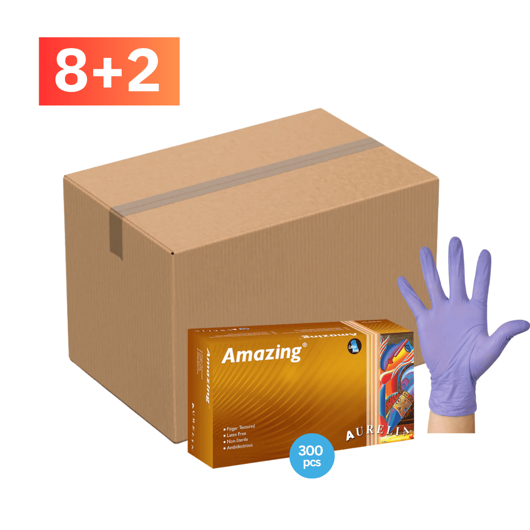 Buy Aurelia Amazing Nitrile Gloves Canada | Purple | 300/Box | Latex-Free