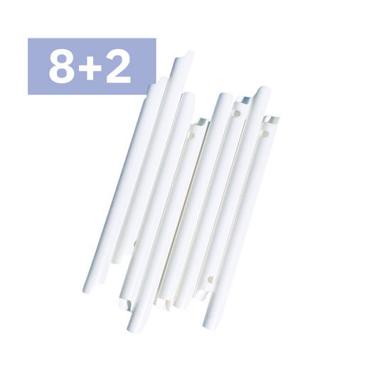 Aurelia HVE Tips White Vented 100/pk | Dental Evacuator Tips Canada