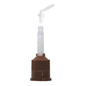 MARK3 Brown HP Mixing Tips with Intraoral Tips for Dental Core Build-Up Materials 30 Pack