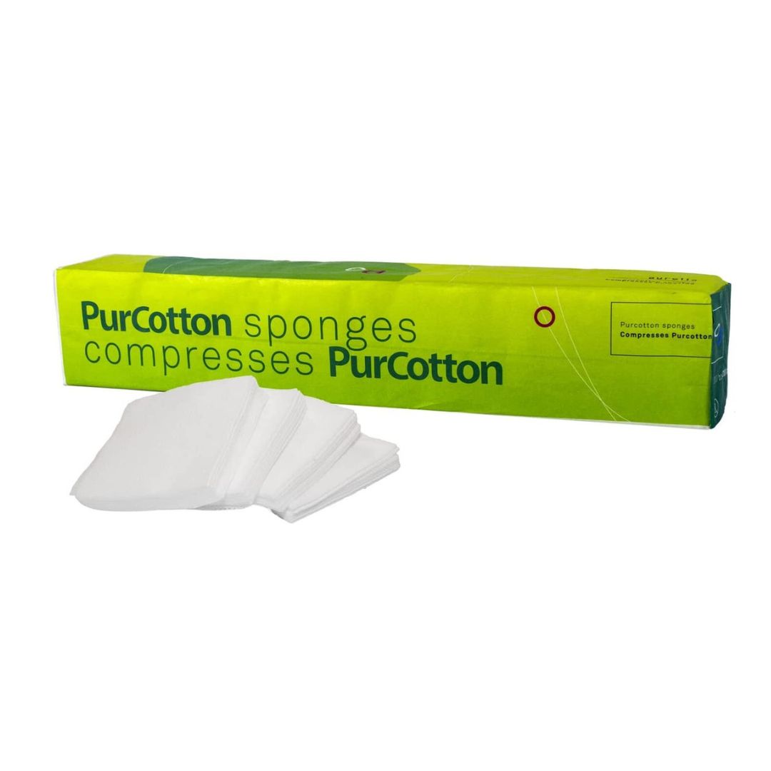Éponges Premium Aurélia – 4 épaisseurs, non-tissées, non-stériles – 5×5 cm ou 10×10 cm