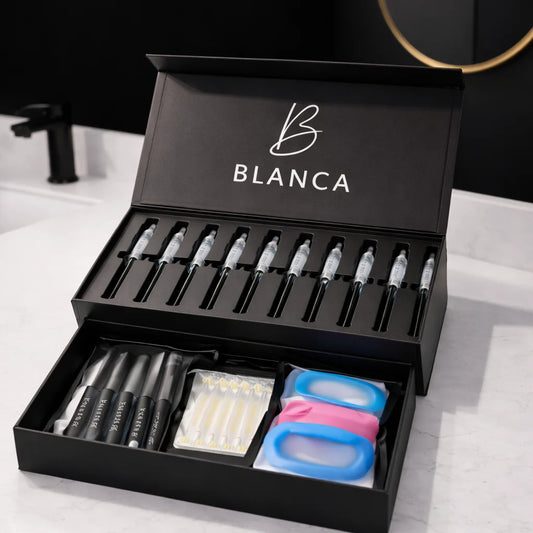 Blanca TEN professional LED whitening system dental clinic 10 patients Canada