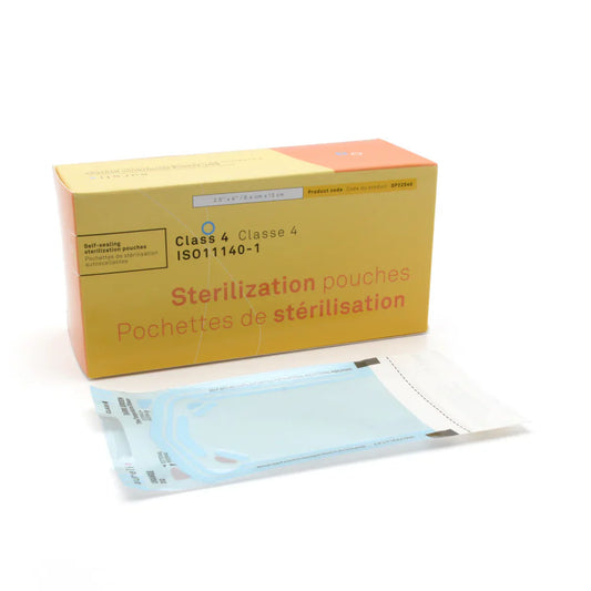 Supermax Aurelia Sterilization Pouches 5.5" X 6.5" 200/Box