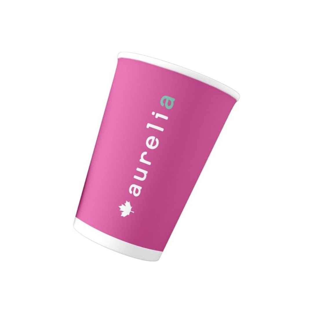 Aurelia Biodegradable Dental Cups – 5 oz (148 mL) – 1000/Case pink