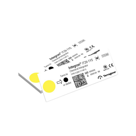 Infection Control Chemical Indicators for Steam Sterilization Class 5, Integrator Strips 200/Pkg