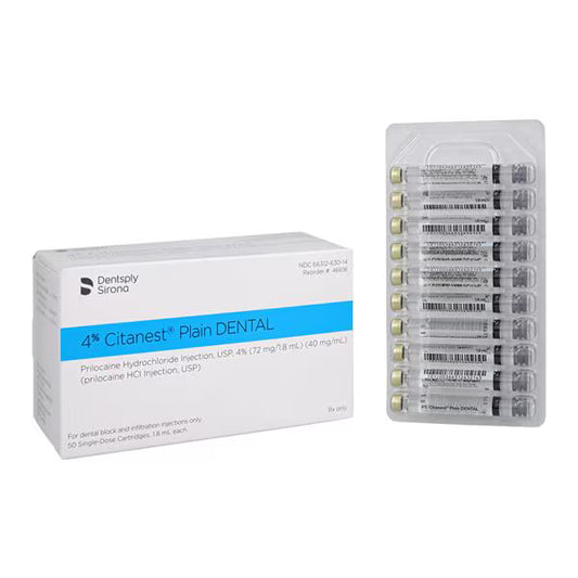 Citanest® Plain 4% – 50/Box (Blue)