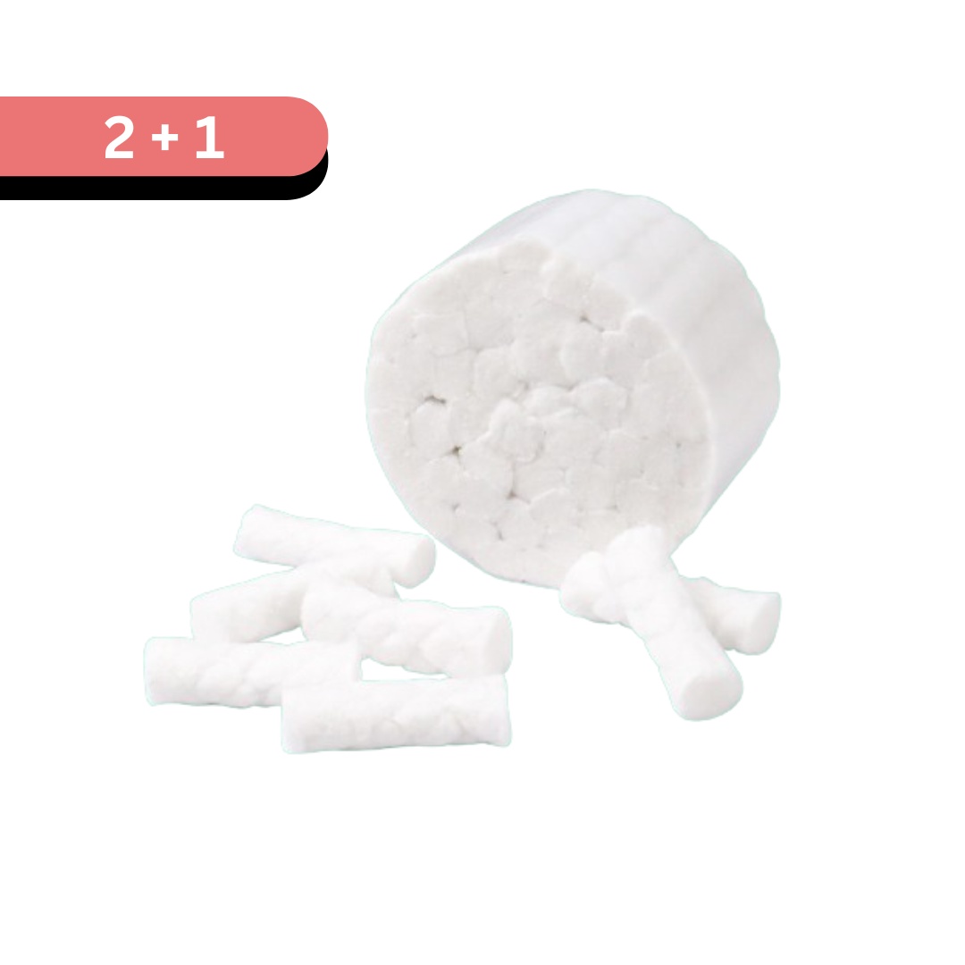 Dental Disposables, Cotton Rolls #2 (Box/2000) 1-1/2" x 3/8"