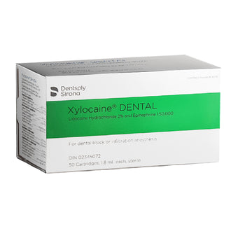 Xylocaine 2% Green (50) Lidocaine with Epinephrine 1:50,000