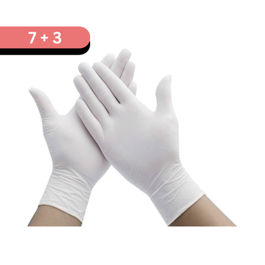 Gants en latex SafeTouch Connect, moyen, 100/boîte