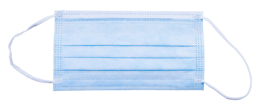 Blue Aurelia earloop surgical mask – ASTM Level 3 – 3-ply – fluid-resistant – Canadian-made
