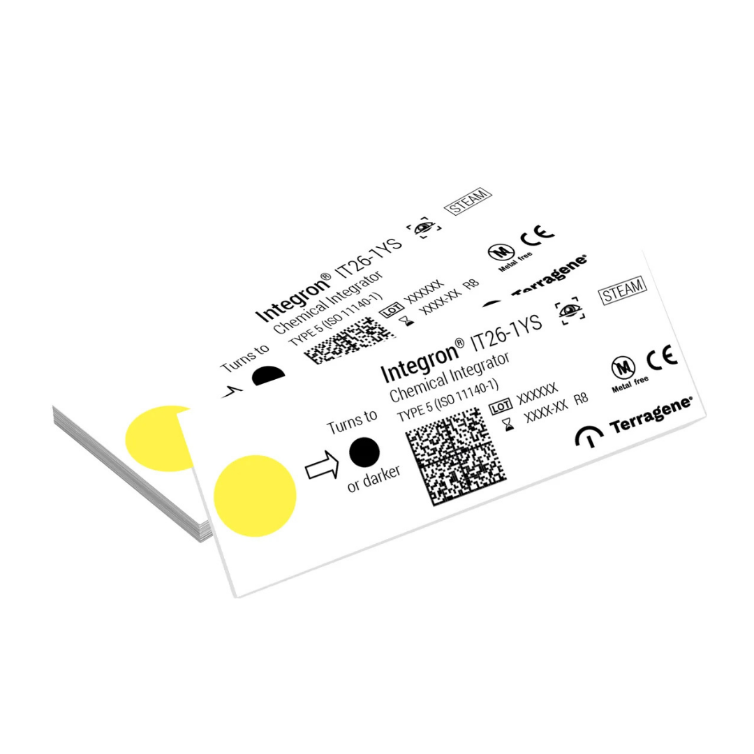  Infection Control Chemical Indicators for Steam Sterilization Class 5, Integrator Strips 200/Pkg