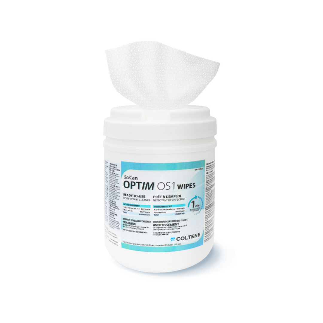 OPTIM OS1 wipes packaging 160 sheets