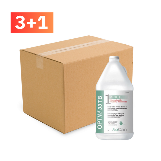 Optim 33TB, Disinfectant Liquid
Aloe Scent