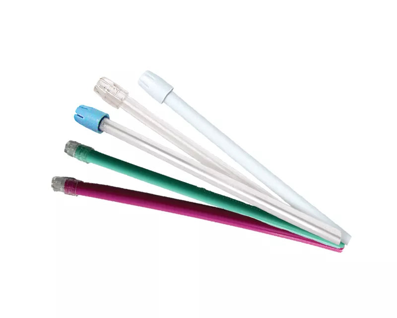 Aurelia Saliva Ejectors Clear/White