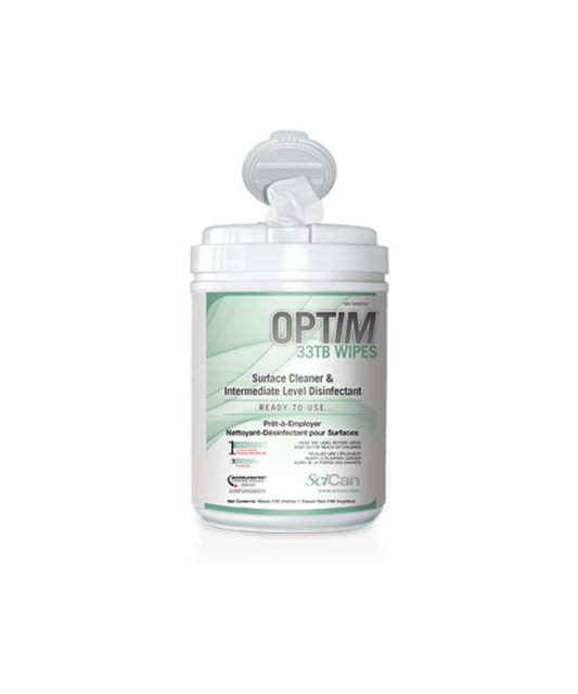 Optim 33TB, Disinfectant Wipes, Unscented