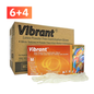 Vibrant latex examination gloves case size medium M Moyen