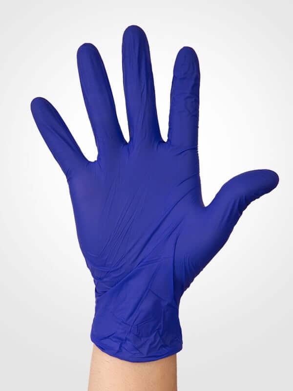 Close-up of Aurelia Sonic glove textured fingertips for enhanced grip