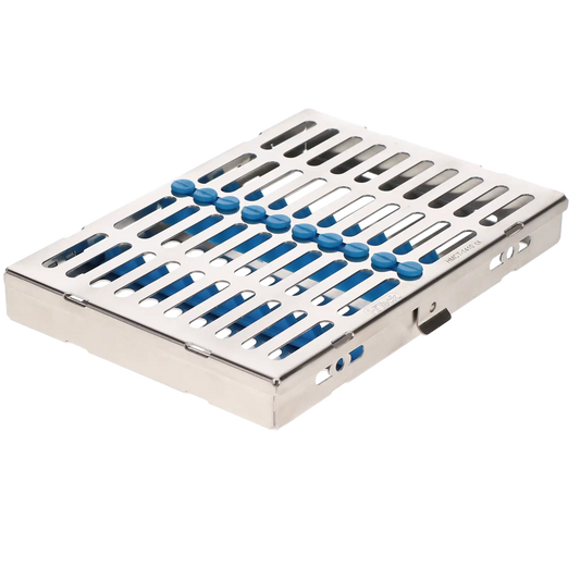 Non-Detachable Sterilization Cassette 10 Instruments 180x130x22 | 3BS Dahabi Canada