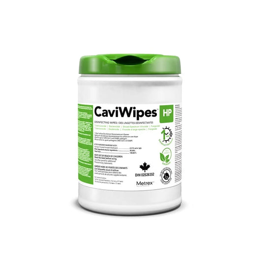 CaviWipes HP Surface Disinfectant Wipes, 6″ × 6.75″, 160 Count